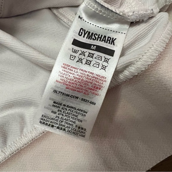 Gymshark Recess Track Top Size M Women’s Zip Up Athletic Workout Jacket - Picture 9 of 9